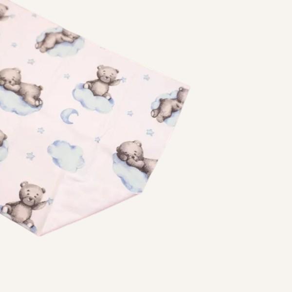 Непромокаюча пелюшка · 120×60 см · Ведмедик на хмаринці — Babywear