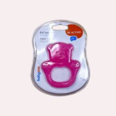 Прорізувач для зубів ведмедик (рожевий) BabyOno