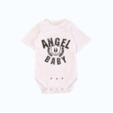 Боді-футболка із куліру Біла "Angel Baby"