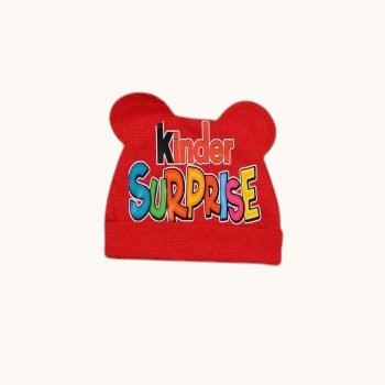 Шапочка із куліру Червона Kinder Surprise