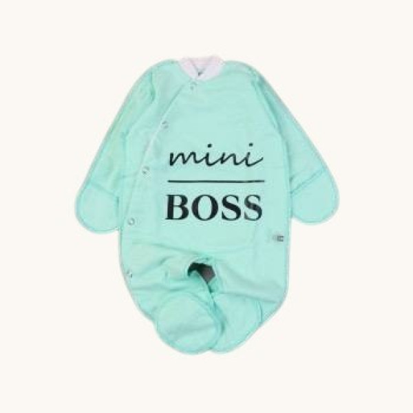 Чоловічок з байки (футер) М'ятний «Mini Boss»
