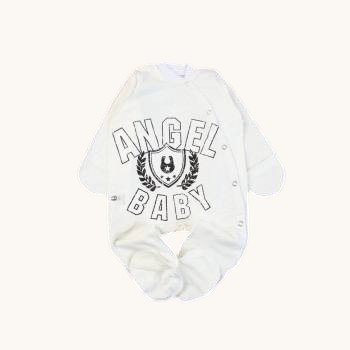 Чоловічок з байки (футер) Молочний «Angel Baby»