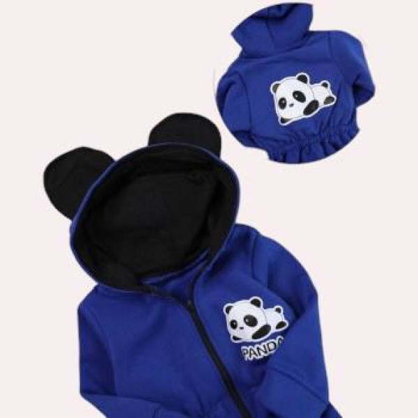 Ромпер из тринитки Синій Panda