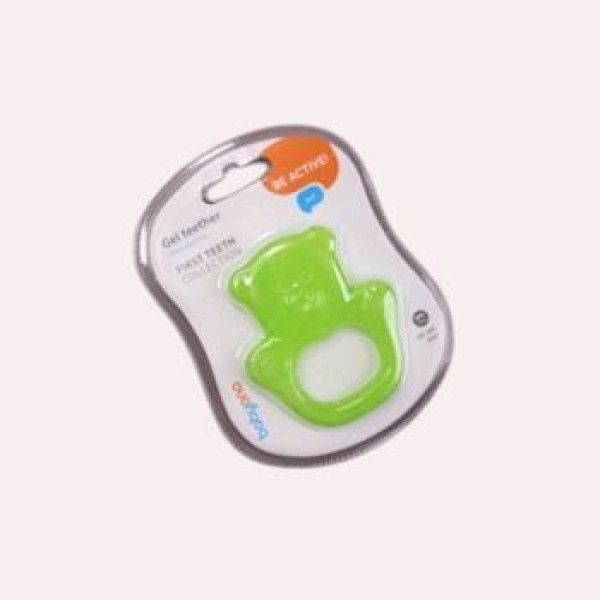 Прорізувач для зубів ведмедик (зелений) Babyono