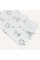 Непромокаюча пелюшка · 80×65 см · Сірі лісові тварини — Babywear