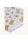 Непромокаюча пелюшка · 120×60 см · Біла з ведмедиком — Babywear