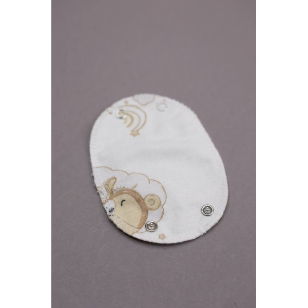 Збільшувач для боді з байки Бежеві ведмедики на хмаринках