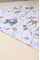 Бавовняна пелюшка · 90×70 см · Білі олені — Babywear