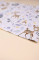 Бавовняна пелюшка · 90×70 см · Білі олені — Babywear