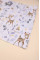 Бавовняна пелюшка · 90×70 см · Білі олені — Babywear