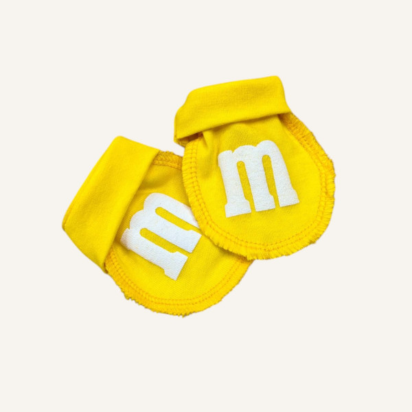 Захисні антицарапки з куліру M&M`s Жовті