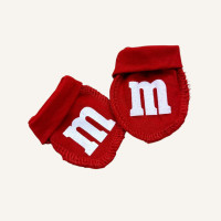 Захисні антицарапки з куліру M&M`s Червоні