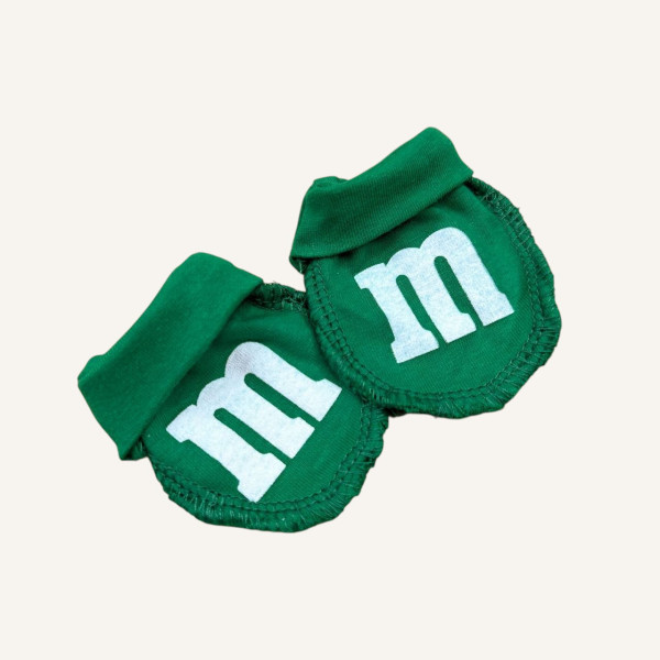 Захисні антицарапки з куліру M&M`s Зелені