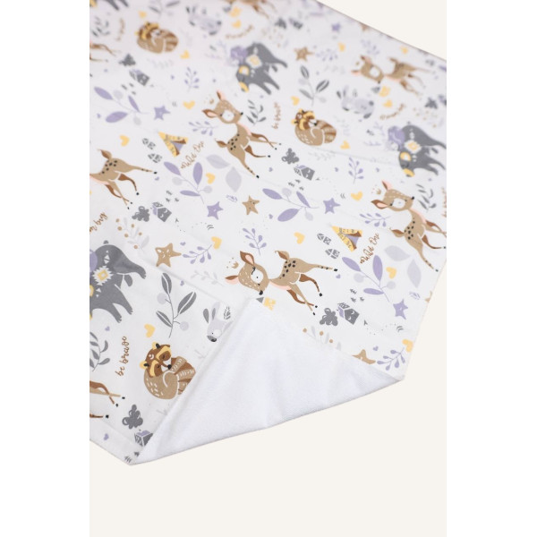 Бавовняна пелюшка · 60×45 см · Лісові звірятка — Babywear