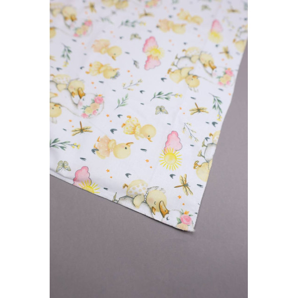 Непромокаюча пелюшка · 120×60 см · Жовті качечки — Babywear