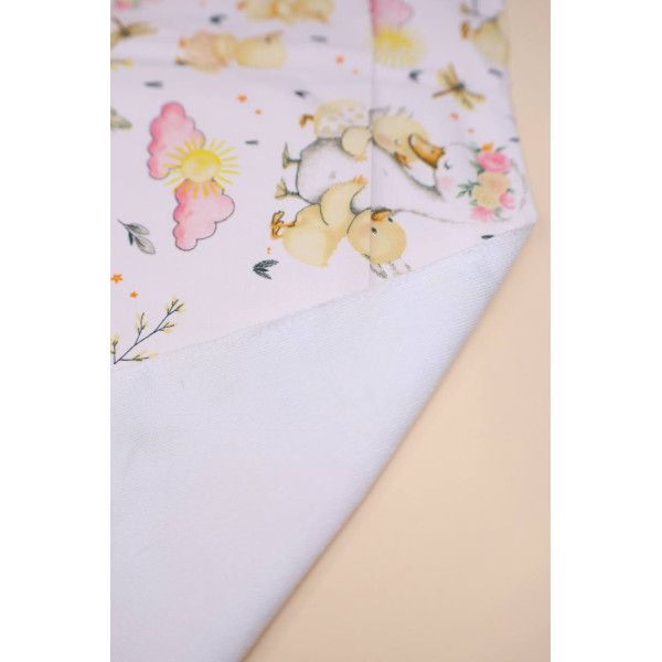 Непромокаюча пелюшка · 120×60 см · Жовті качечки — Babywear