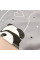 Непромокаюча пелюшка · 60×45 см · Панди сірі — Babywear