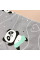 Непромокаюча пелюшка · 60×45 см · Панди сірі — Babywear
