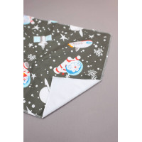 Непромокаюча пелюшка · 50×40 см. · Сірий космос — Babywear