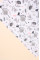 Непромокаюча пелюшка · 50×40 см. · Лисички та їжачки · Водонепроникна — Babywear