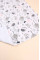 Непромокаюча пелюшка · 50×40 см. · Лисички та їжачки · Водонепроникна — Babywear