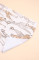 Непромокаюча пелюшка · 50×40 см. · Сіро-бежеві жирафи — Babywear