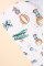 Непромокаюча пелюшка · 50×40 см. · Зелені вертольотики · Водонепроникна — Babywear