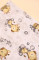 Бавовняна пелюшка · 90×70 см · Бежеві жирафи — Babywear