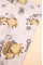 Бавовняна пелюшка · 90×70 см · Бежеві жирафи — Babywear