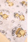 Бавовняна пелюшка · 90×70 см · Бежеві жирафи — Babywear