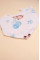 Непромокаючий слинявчик Ведмедики та блакитні кульки
