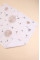 Непромокаюча пелюшка · 50×40 см. · Біла з кульбабами — Babywear