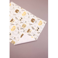 Непромокаюча пелюшка · 50×40 см. · Лісові звірята — Babywear
