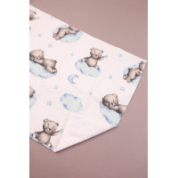 Непромокаюча пелюшка · 60×45 см · Ведмедик на хмаринці — Babywear