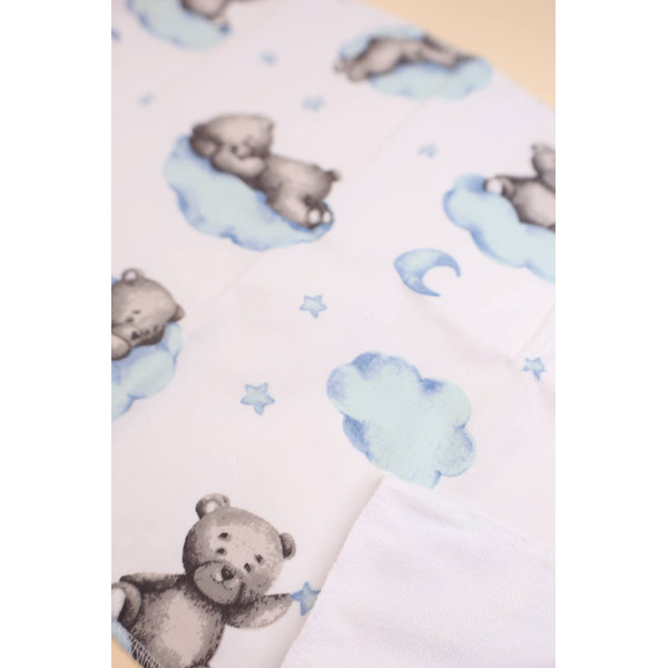 Непромокаюча пелюшка · 60×45 см · Ведмедик на хмаринці — Babywear