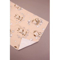 Непромокаюча пелюшка · 60×45 см · Жираф із зірочками · Водонепроникна — Babywear