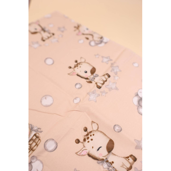 Непромокаюча пелюшка · 60×45 см · Жираф із зірочками · Водонепроникна — Babywear