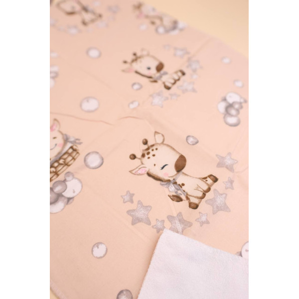 Непромокаюча пелюшка · 60×45 см · Жираф із зірочками · Водонепроникна — Babywear