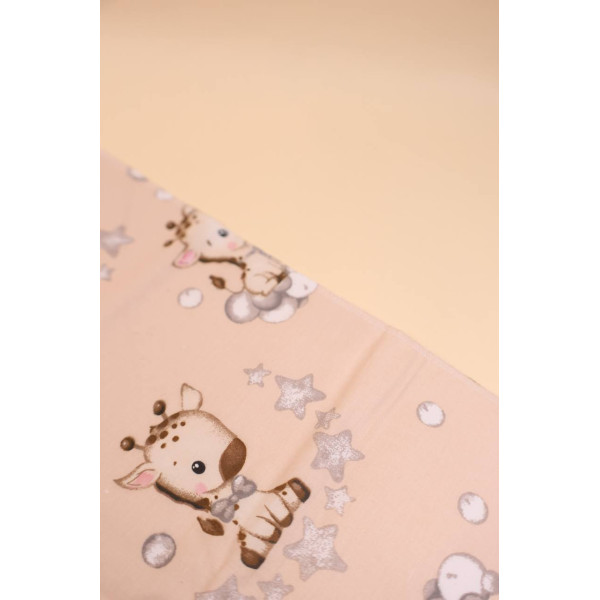 Непромокаюча пелюшка · 60×45 см · Жираф із зірочками · Водонепроникна — Babywear