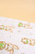 Бавовняна пелюшка · 90×110 см · Бежеві зайчики — Babywear