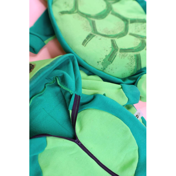 Комфортний комбінезон із тринитки на флісі Черепаха (56–92)