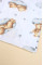 Бавовняна пелюшка · 90×70 см · Ведмедики на хмаринках — Babywear