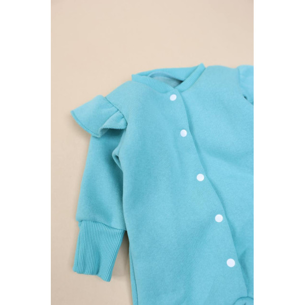 Чоловічок флісовий для малюків Бірюзовий (56–62)