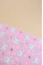 Непромокаюча пелюшка · 120×60 см · Рожева з кроликами — Babywear