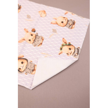 Непромокаюча пелюшка · 50×40 см. · Зайченята з пташенятами — Babywear