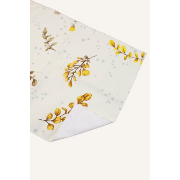 Непромокаюча пелюшка · 50×40 см. · Жовті квіти — Babywear