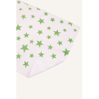 Непромокаюча пелюшка · 50×40 см. · Зелені зірочки — Babywear