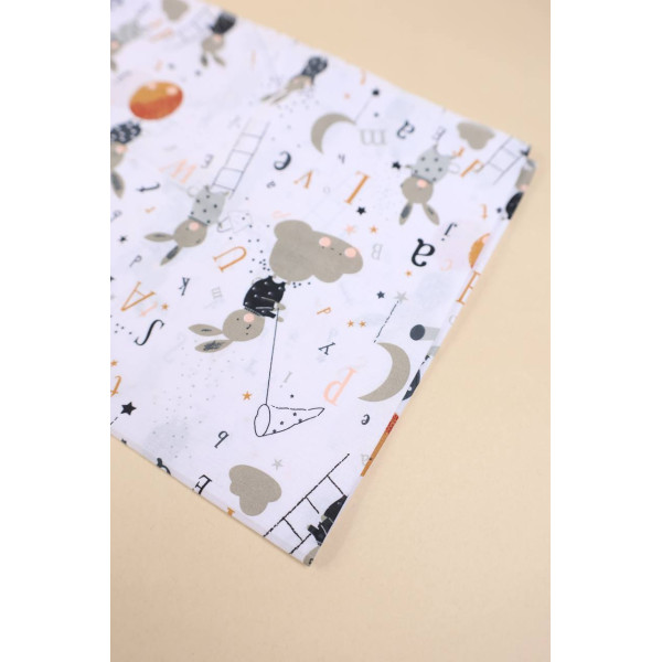 Бавовняна пелюшка · 90×70 см · Лісові звірятка — Babywear