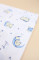 Бавовняна пелюшка · 90×110 см · Ведмедик на місяці — Babywear