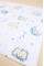 Бавовняна пелюшка · 90×110 см · Ведмедик на місяці — Babywear